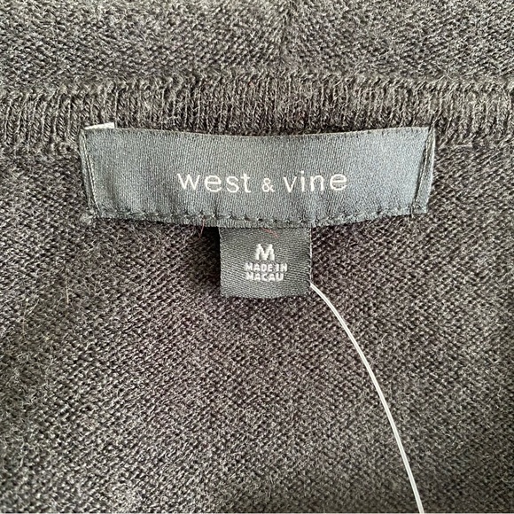 West & Vine Nordstrom Rack Black Full Zip Hooded Jacket - Picture 8 of 9